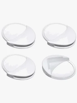 Reer Sikkerhed-Hjørnebeskyttere Ovale, Hvid