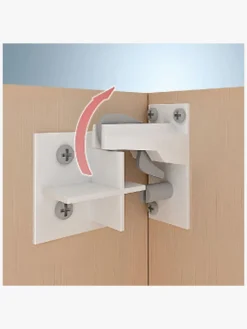 Sikkerhed|Reer Magnetisk Lås, Hvid