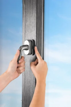 Sikkerhed|Reer WinLock Vindue Og Altanlås, Grå Grå