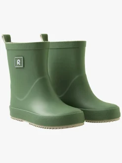 Barfodssko|Reima Ankka Barefoot Gummistøvler, Green Clay Grøn