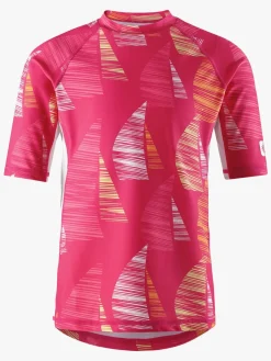 Børn Reima Uv & Strand-Azores Badetrøje, Candy Pink