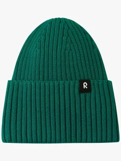 Tilbehør|Vintertøj|Reima Hattara Hue, Deeper Green Grøn