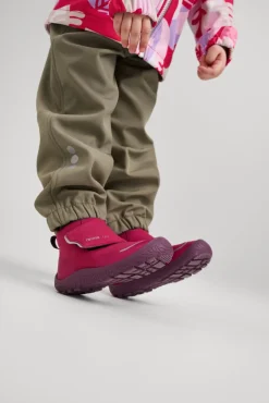 Barfodssko|Reima Hyppii Barefoot WP Sneakers, Cool Burgundy Lilla