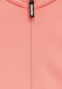 Fleecetøj|Reima Kaffella Fleecetrøje, Pink Coral Lyserød