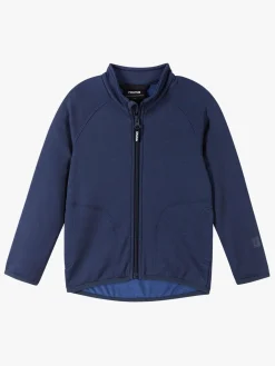 Fleecetøj|Reima Kahvilla Fleecetrøje, Navy Blå