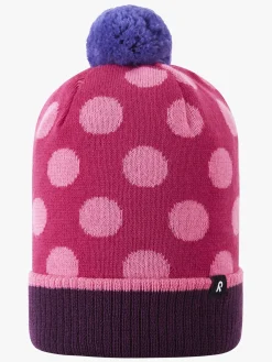 Børn Reima Uldtøj|Vintertøj-Koillinen Hue, Rosy Berry
