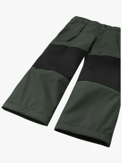 Overtøj|Reima Lento Skalbukser, Thyme Green Grøn/Sort