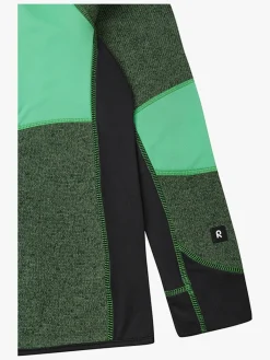 Fleecetøj|Reima Liukuen Fleecetrøje, Thyme Green