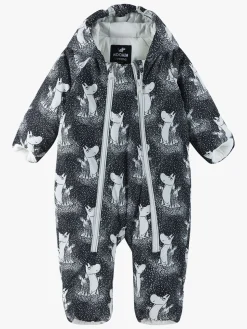 Flyverdragter|Reima Mumitroldene Knytte Babyflyverdragt, Sort