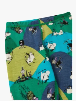 Undertøj|Uldtøj|Reima Mumitroldene Trivsam Skiundertøj, Enchanted Green