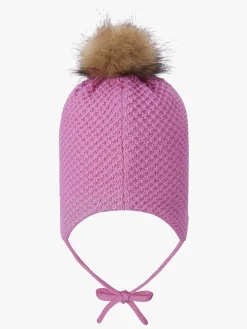 Børn Reima Uldtøj|Vintertøj-Murmeli Hue, Cold Pink