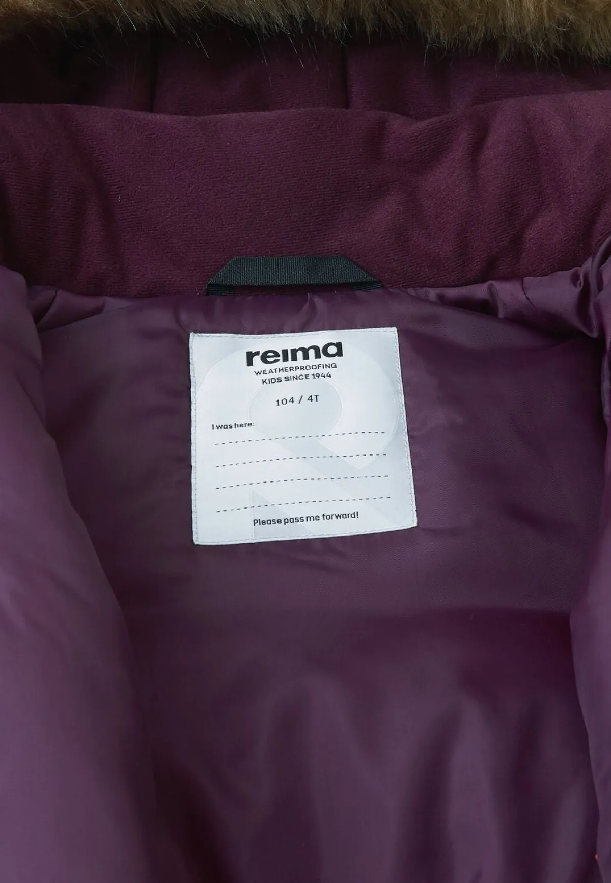 Vintertøj|Reima Muurame Vinterjakke, Deep Purple