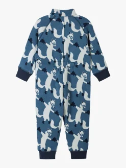 Børn Reima Fleecetøj-Myytti Fleecedragt, Blue Ocean