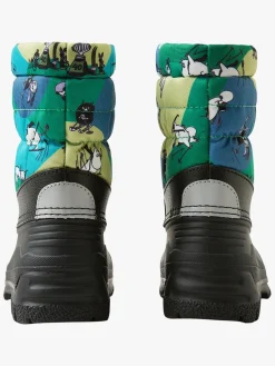 Børn Reima Støvler & Vinterstøvler-Nefar Mumitroldene Vinterstøvler, Enchanted Green