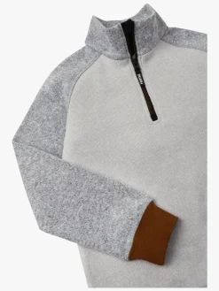 Fleecetøj|Reima Neulus Fleecetrøje, White Melange