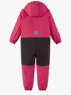 Børn Reima Overtøj-Nurmes Softshellflyverdragt, Bright Berry