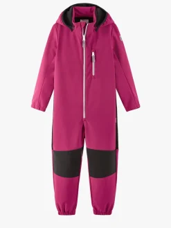 Overtøj|Reima Nurmes Softshellflyverdragt, Rosy Berry