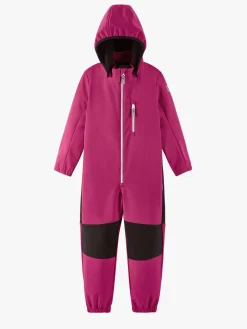 Overtøj|Reima Nurmes Softshellflyverdragt, Rosy Berry