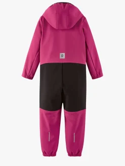 Overtøj|Reima Nurmes Softshellflyverdragt, Rosy Berry