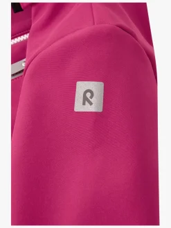 Overtøj|Reima Nurmes Softshellflyverdragt, Rosy Berry