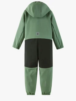 Overtøj|Reima Nurmes Softshellflyverdragt, Green Clay