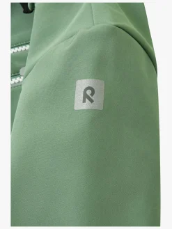 Overtøj|Reima Nurmes Softshellflyverdragt, Green Clay
