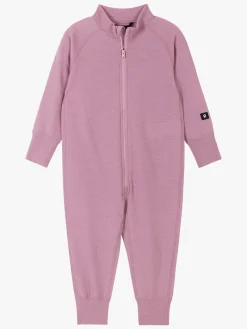 Undertøj|Reima Parvin Ulddragt, Grey Pink