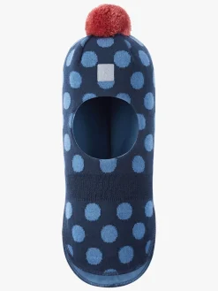 Tilbehør|Uldtøj|Reima Polkka Elefanthue Uldblanding, Blue Ocean Blå