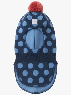 Tilbehør|Uldtøj|Reima Polkka Elefanthue Uldblanding, Blue Ocean Blå