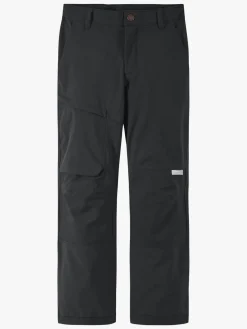 Overtøj|Reima Sampu Udendørsbukser, Black Sort