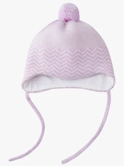 Tilbehør|Vintertøj|Reima Suloinen Hue, Old Rose Lyserød/Hvid