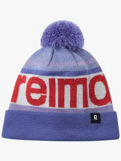 Børn Reima Uldtøj|Vintertøj-Taasko Hue, Breezy Violet