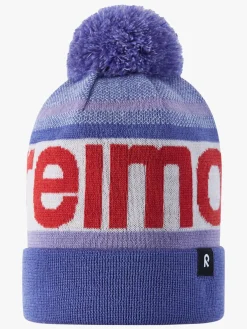 Børn Reima Uldtøj|Vintertøj-Taasko Hue, Breezy Violet