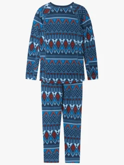 Børn Reima Undertøj-Taitoa Skiundertøj, Blue Ocean