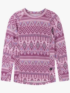 Børn Reima Undertøj-Taitoa Skiundertøj, Grey Pink