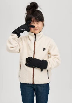 Børn Reima Tilbehør-Tehden Softshellhandsker, Sort