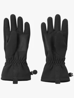 Børn Reima Tilbehør-Tehden Softshellhandsker, Sort