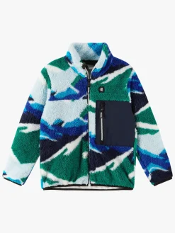 Børn Reima Fleecetøj-Turilas Fleecetrøje, Deeper Green