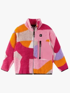 Fleecetøj|Reima Turilas Fleecetrøje, Bright Berry Lyserød