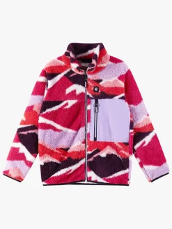 Børn Reima Fleecetøj-Turilas Fleecetrøje, Rosy Berry
