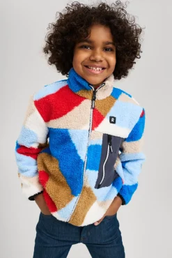 Fleecetøj|Reima Turilas Fleecetrøje, Bright Blue Blå