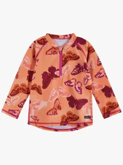 Børn Reima Uv & Strand-Tuvalu UV-Trøje UPF 50+, Coral Pink