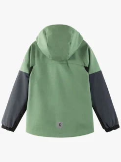 Overtøj|Reima Vaeltaa Hybridjakke, Green Clay Grøn