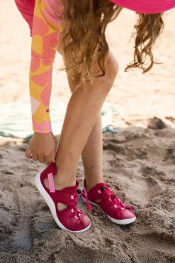 Sandaler & Klipklapper|Reima Valoa Barefoot Sandaler, Bright Berry Lyserød