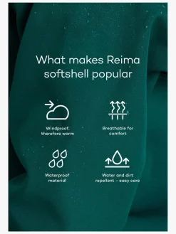 Overtøj|Reima Vantti Softshelljakke, Navy Blå