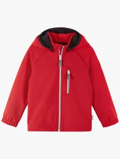 Børn Reima Overtøj-Vantti Softshelljakke, Tomato Red