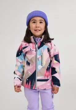 Børn Reima Overtøj-Vantti Softshelljakke, Grey Pink