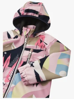 Børn Reima Overtøj-Vantti Softshelljakke, Grey Pink