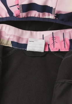Børn Reima Overtøj-Vantti Softshelljakke, Grey Pink