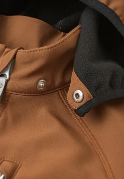 Børn Reima Overtøj-Vantti Softshelljakke, Cinnamon Brown